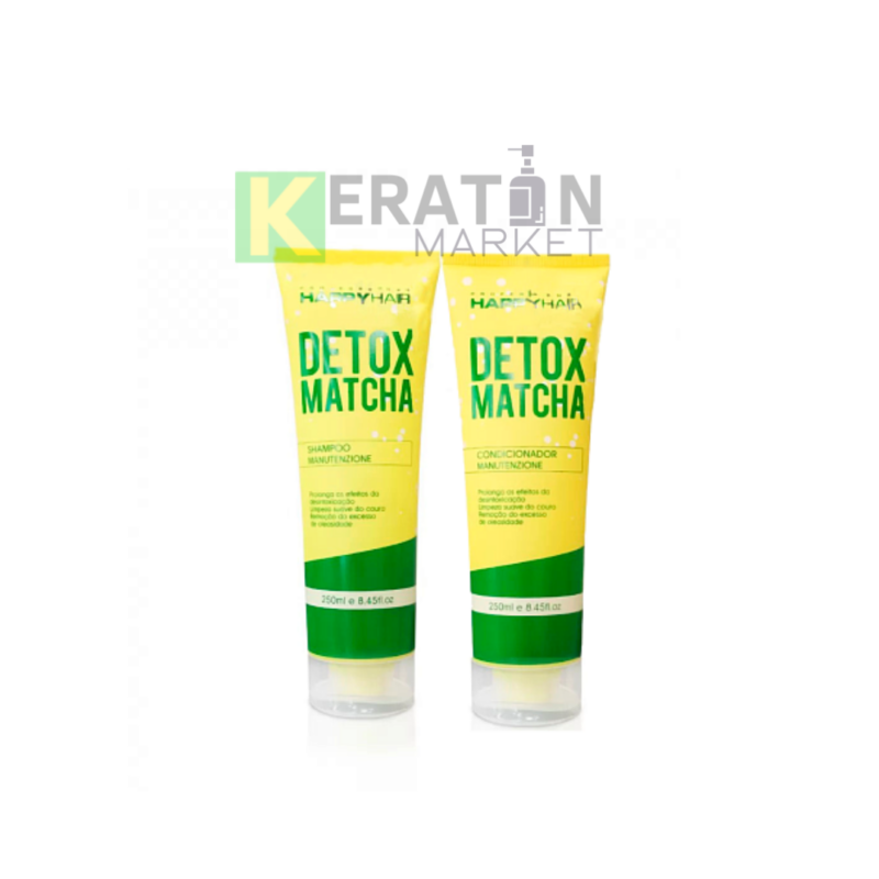 HAPPY HAIR DETOX MATCHA шампунь + кондиционер набор без SLS/sles 250 мл