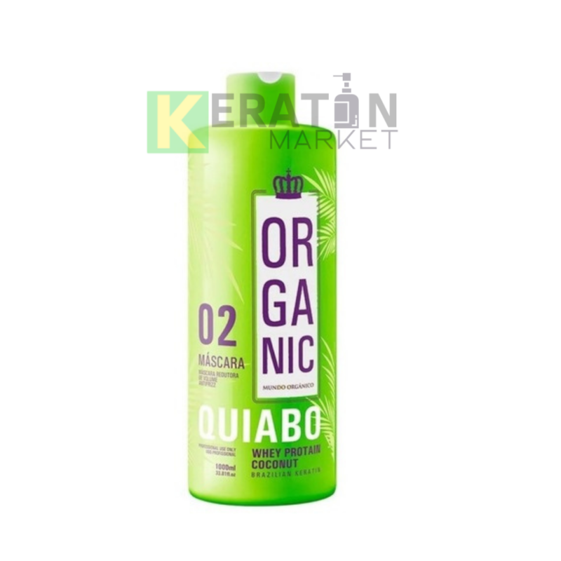QUIABO ORGANIC кератин 1000 ml Срок носки от 7 месяцев