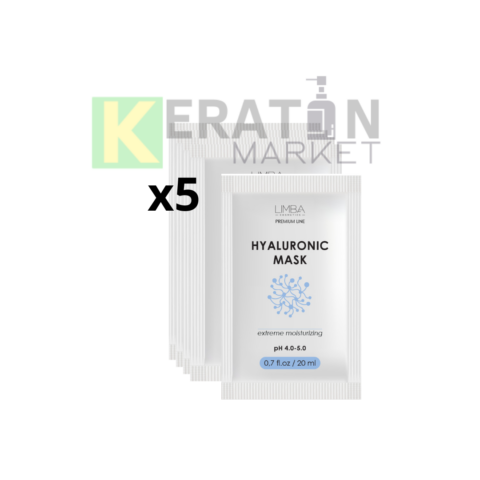 УВЛАЖНЯЮЩАЯ МАСКА ДЛЯ ВОЛОС PREMIUM LINE HYALURONIC MASK 5 саше