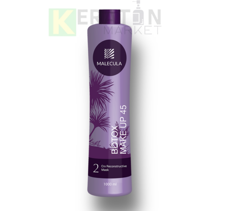 MALECULA Make up 45 CRX Reconstructive mask ботокс классический 1000ml