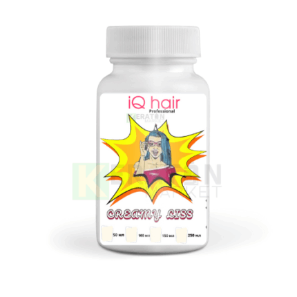 Iq HAIR creamy liss кератин для волос ( срок носки от 8 мес)