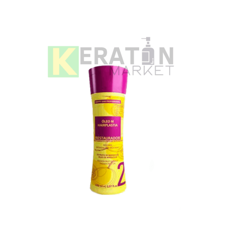 HAPPY HAIR OLEO M HAIRPLASTIA Кератин для волос 150 ml Срок носки от 5 месяцев
